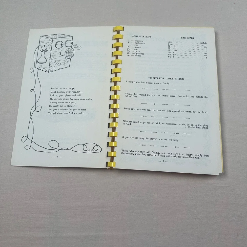 Making Of Many Evangelical Covenant Church Vintage Cookbook Des Moines Iowa 1971